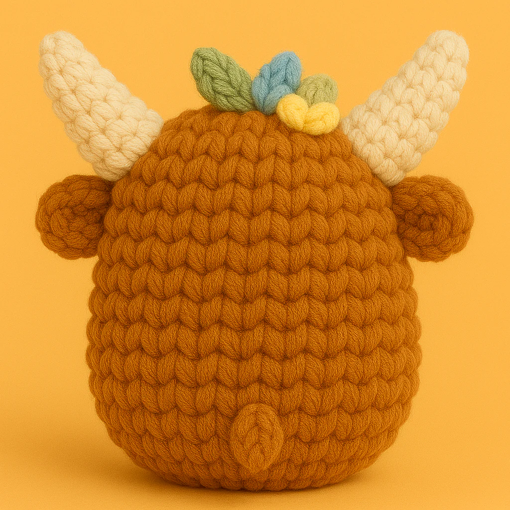Maple The Highland Cow Crochet Kit - Image 3